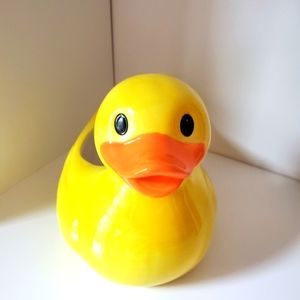 Ceramic Rubber Ducky Container